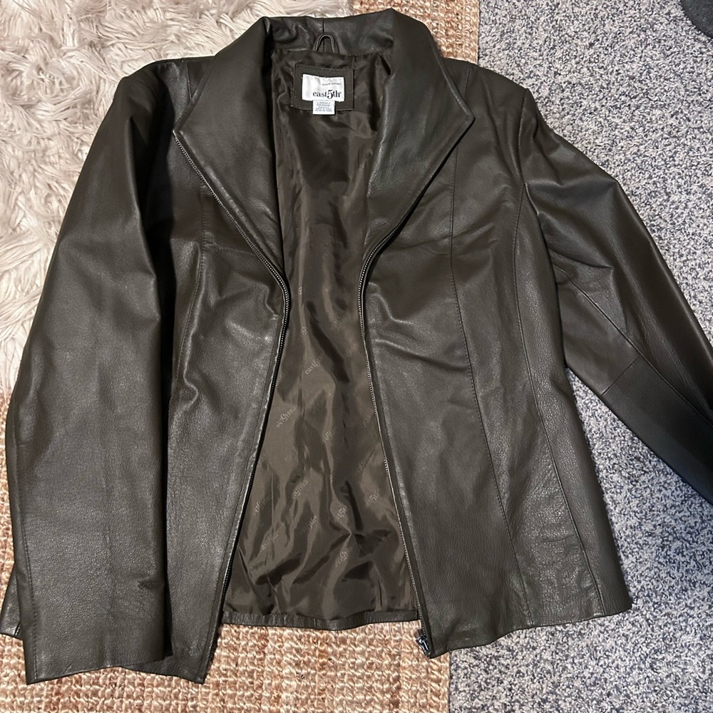 East 5th Genuine Leather Jackef